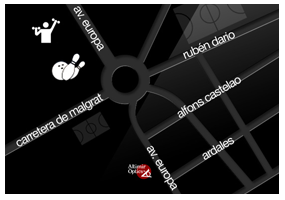 mapa blanes